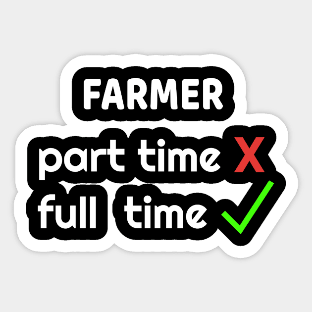 Farmer Sticker by Seven Spirit